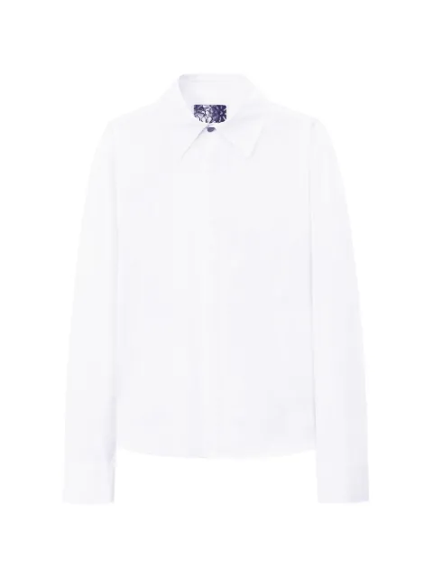 Protémoa buttoned shirt White FCKYOUSHIRT