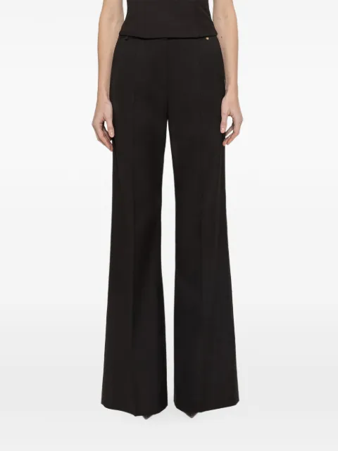 NISSA flared trousers Black P16450