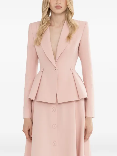 NISSA single-breasted blazer Pink S1359