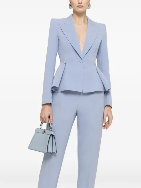 NISSA single-breasted blazer Blue S1359
