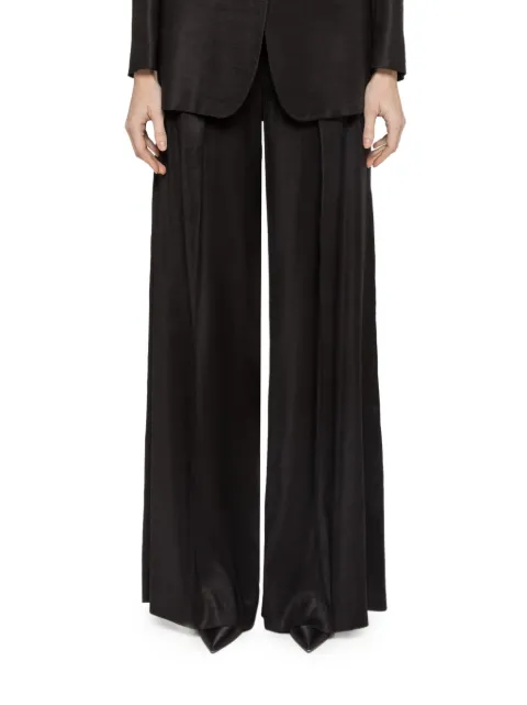 NISSA high-rise palazzo pants Black P15581