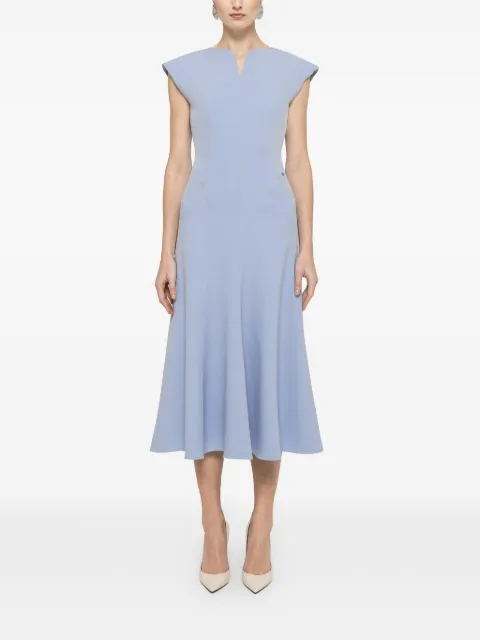 NISSA A-line midi dress Blue RZ16445