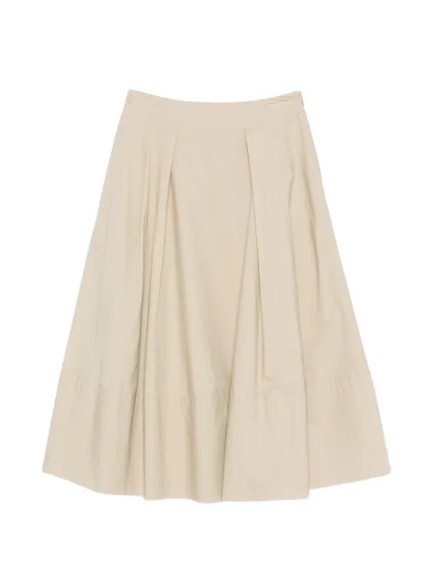 Woolrich pleated A-line skirt Neutrals CFWWSK2003FRUT39448640