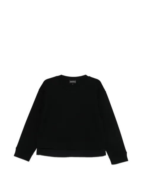 Emporio Armani layered sweatshirt Black EW003181AF10002
