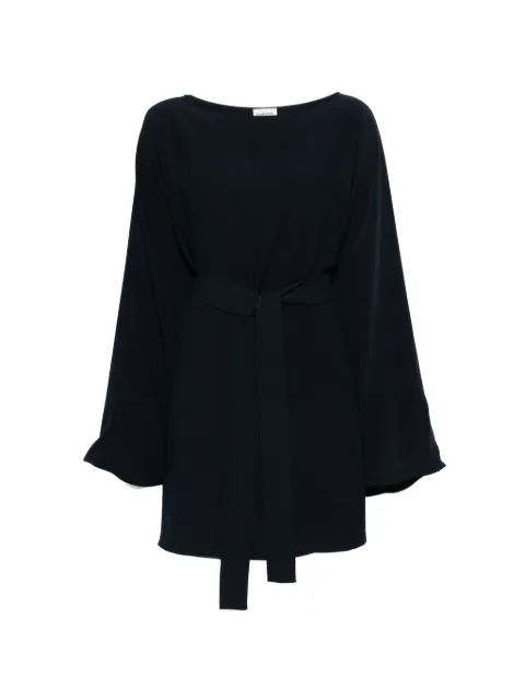 P.A.R.O.S.H. belted-waist mini dress Blue D731384