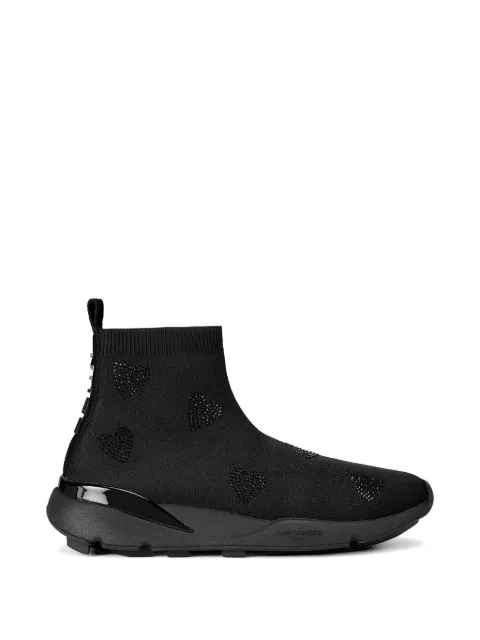 Kurt Geiger London heart-embellished sneakers Black 5372000609