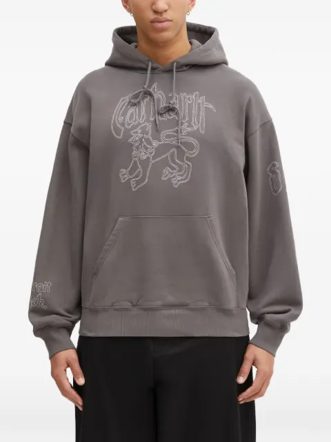 Carhartt WIP graphic hooded sweatshirt Grey I035641