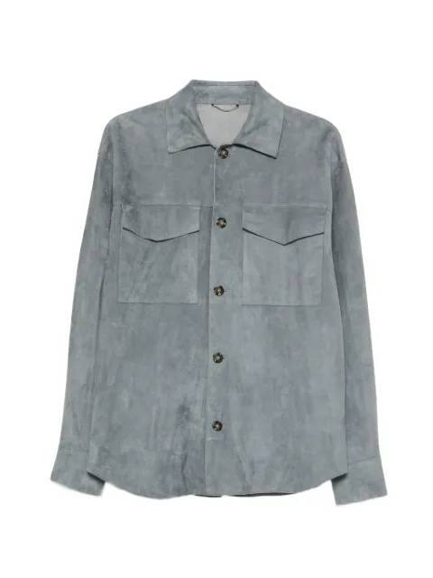Lardini buttoned pocket shirt Grey PADANGPA66085920