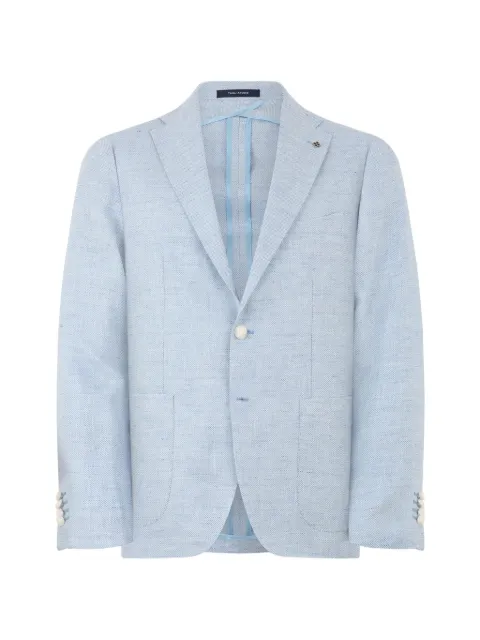 Tagliatore notched lapels blazer Blue 1SMC22K520062