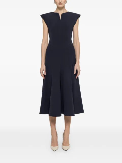 NISSA A-line midi dress Blue RZ16445
