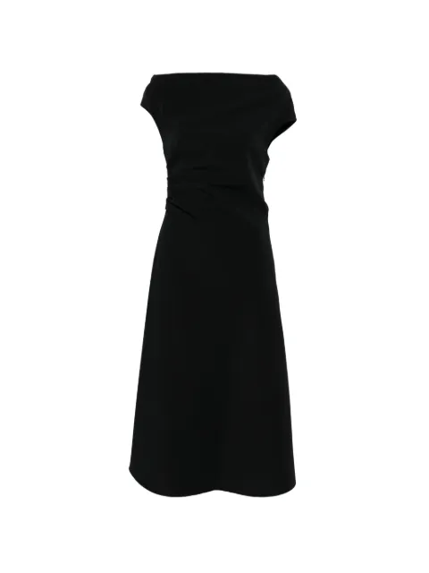 P.A.R.O.S.H. boat-neck draped midi dress Blue D726147PINGU