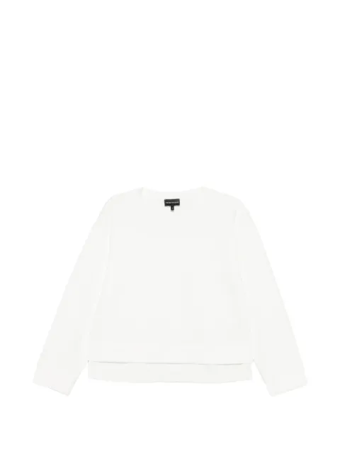 Emporio Armani crew-neck sweatshirt White EW003181AF10002