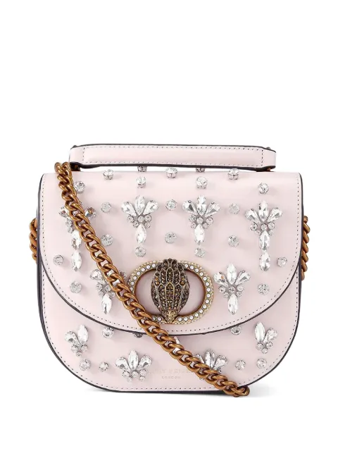 Kurt Geiger London crystal-embellishment cross body bag Pink 5365624109