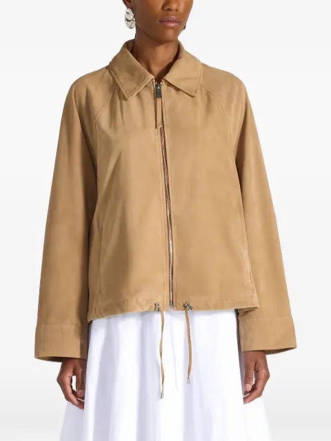Liviana Conti Lance jacket Brown F6SX40