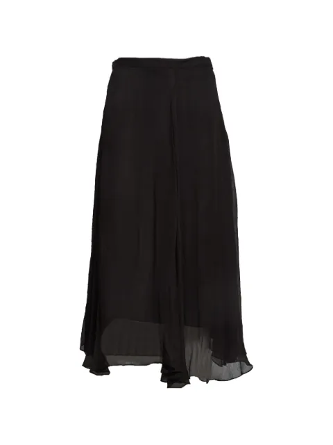 MARANT ÉTOILE Lycia skirt Black JU0450FAD1J08E