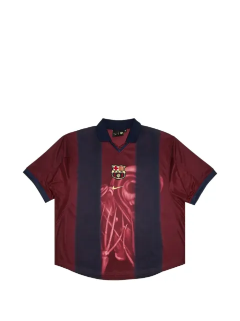 Travis Scott x Nike x FC Barcelona retro skeleton t-shirt Red CPFM10