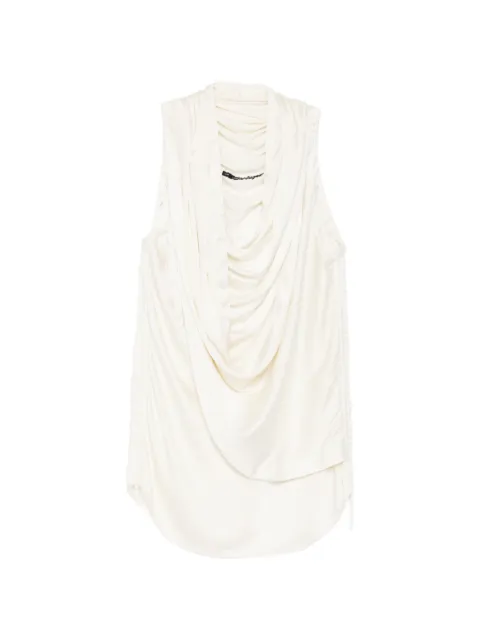 Julius draped vest Neutrals 937SHM5OW