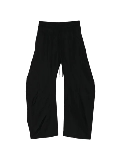 Julius bending wide-leg trousers Black 937PAM8