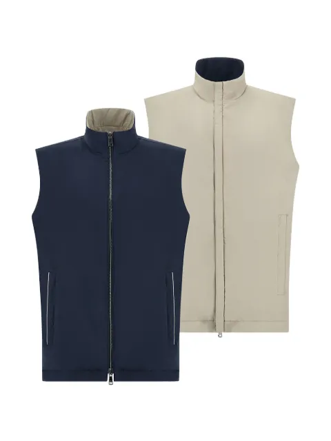 Paul & Shark reversible gilet Blue 26412103013