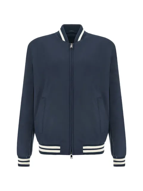 Paul & Shark Typhoon zip fastening bomber jacket Blue 26412106013