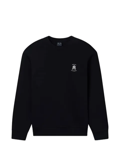 Armani Exchange logo-detail sweatshirt Black XM001777AF10818