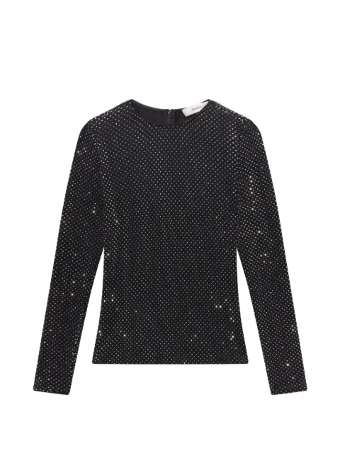 FRAME long-sleeve embellished top Black WP26JKT012