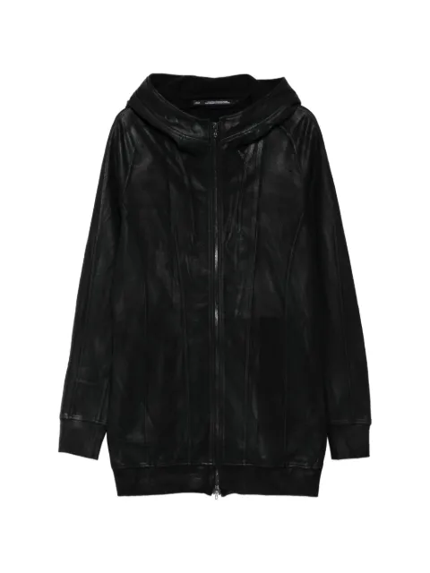Julius seamed hood jacket Black 937CUM1C