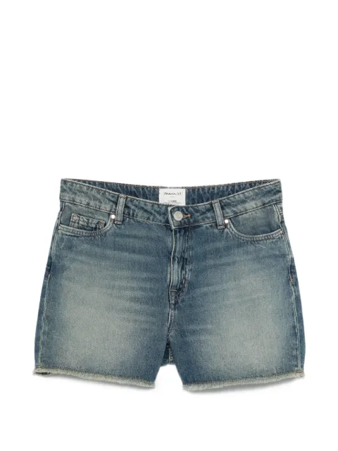 MAISON123 Steffie frayed shorts Blue 6552131