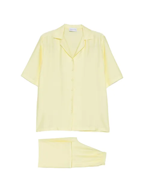 SILKYLICIOUS Alua short-sleeve trousers set Yellow K37008XS1