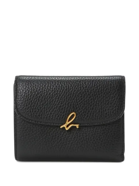 agnès b. 'THE b.' textured wallet Black P870VCZ1