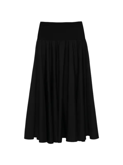 agnès b. tall waistband skirt Black 4273UU42