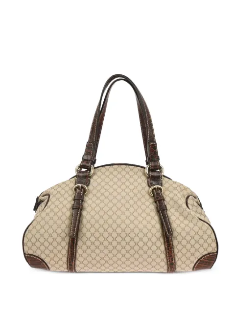 Celine Pre-Owned 1990-2000s Macadam tote bag Neutrals 125851