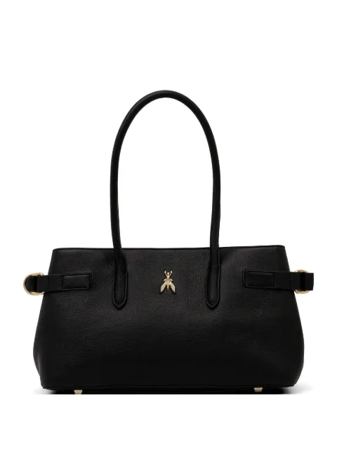 Patrizia Pepe leather shoulder bag Black 8B0305L162