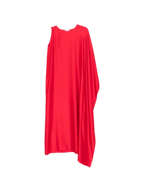 SILKYLICIOUS Muse asymmetrical maxi dress Red A419306