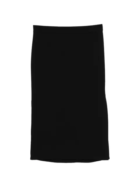 agnès b. buckle midi skirt Black O857U092