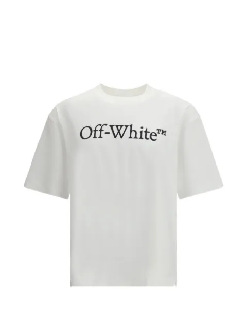 Off-White Big Bookish Skate short-sleeve T-shirt White 44MAA120C9J0080110