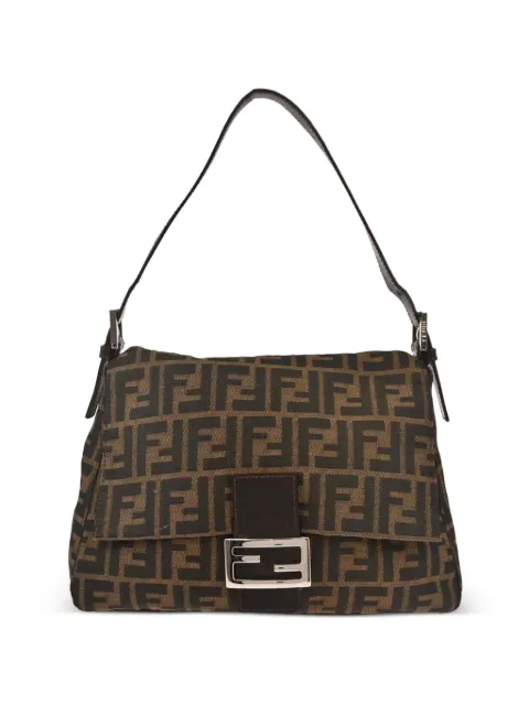 Fendi Pre-Owned 2000 Mamma Baguette shoulder bag Brown 116514