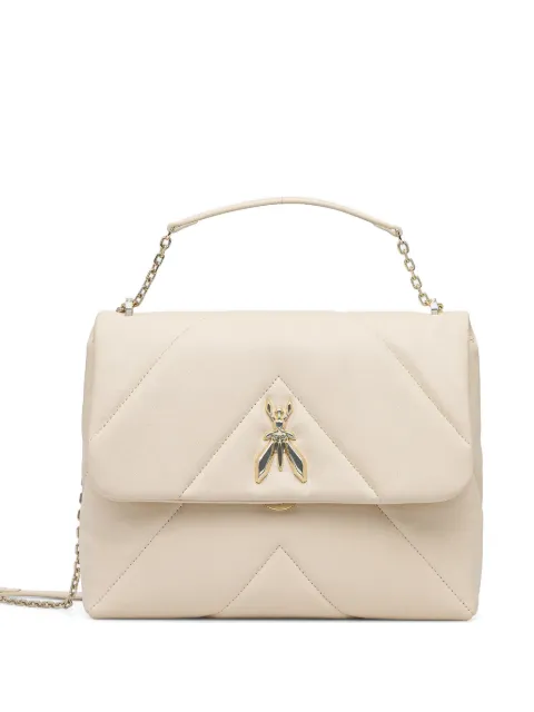 Patrizia Pepe quilted cross body bag Neutrals CBA302L006