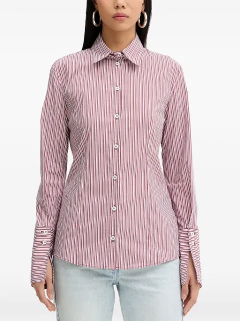 Patrizia Pepe striped shirt Red 8C0851A544