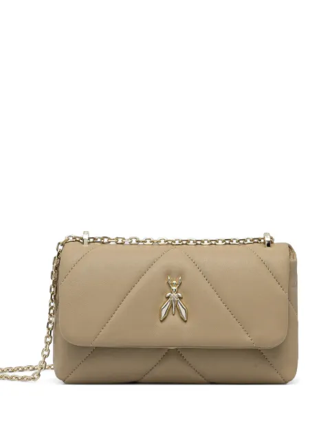 Patrizia Pepe Fly padded cross body bag Neutrals CB0084L006
