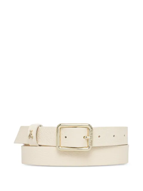 Patrizia Pepe buckle logo belt Neutrals CW6408L001