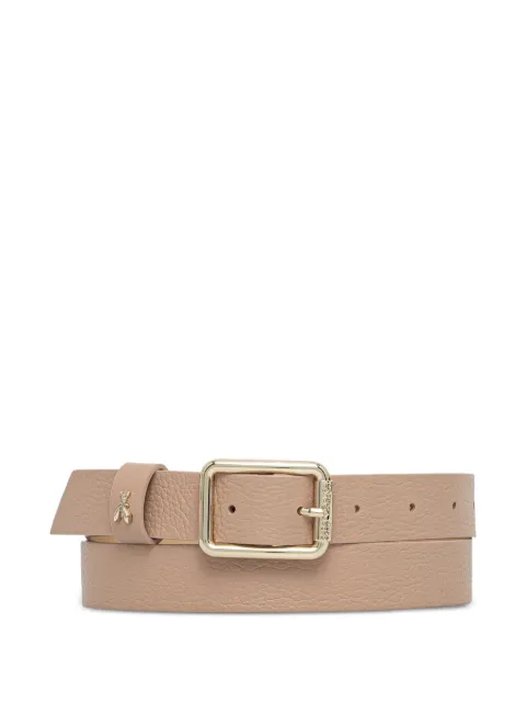 Patrizia Pepe logo-detail buckle belt Neutrals CW6408L001