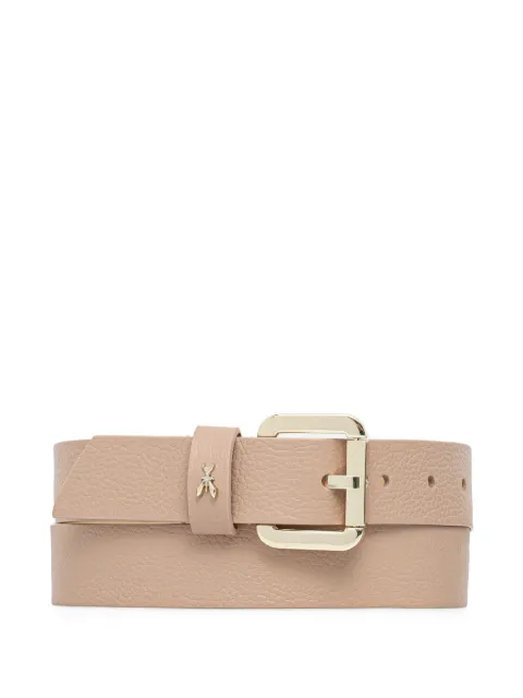 Patrizia Pepe logo-detail buckle belt Neutrals CW8684L001