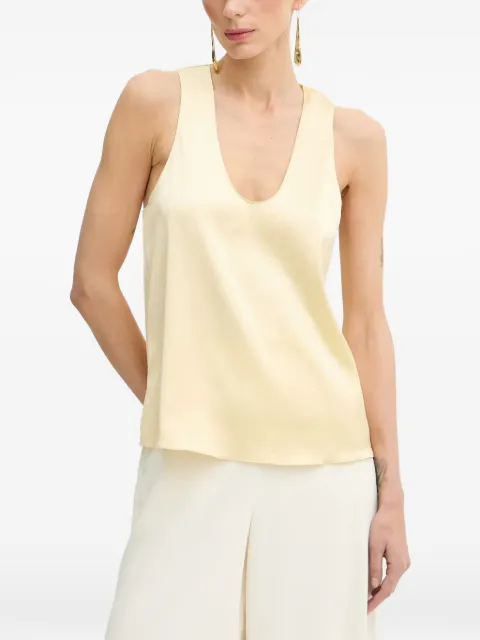 Patrizia Pepe V-neck blouse Yellow 8C0725A269