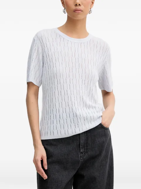 Patrizia Pepe short-sleeves T-shirt Blue 8K0377K307