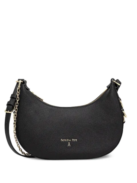 Patrizia Pepe logo-lettering cross body bag Black 8B0310L001