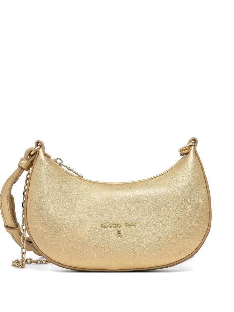 Patrizia Pepe logo-lettering cross body bag Gold 8B0309L138