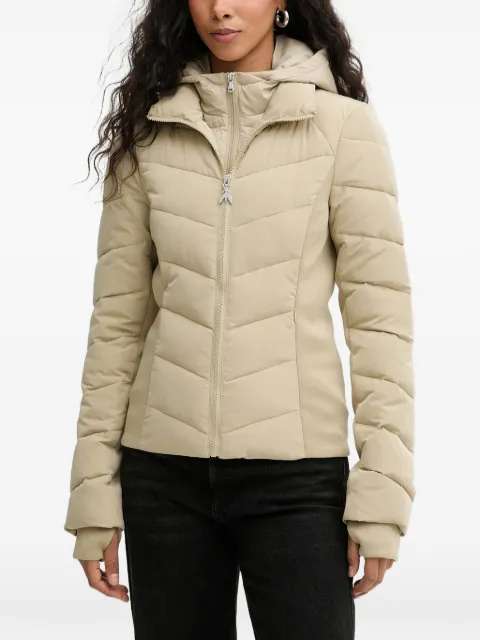 Patrizia Pepe hooded padded jacket Neutrals 8O0213A680