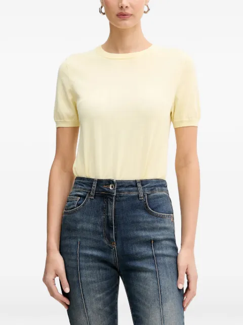 Patrizia Pepe short-sleeve T-shirt Yellow 8K0409K027