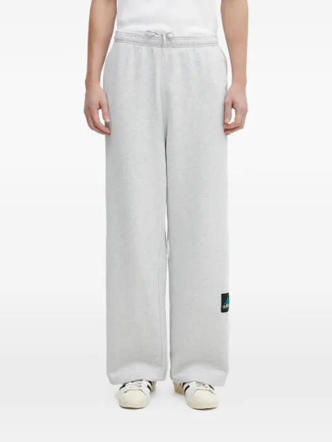 adidas drawstring logo patch trousers Grey KE1356